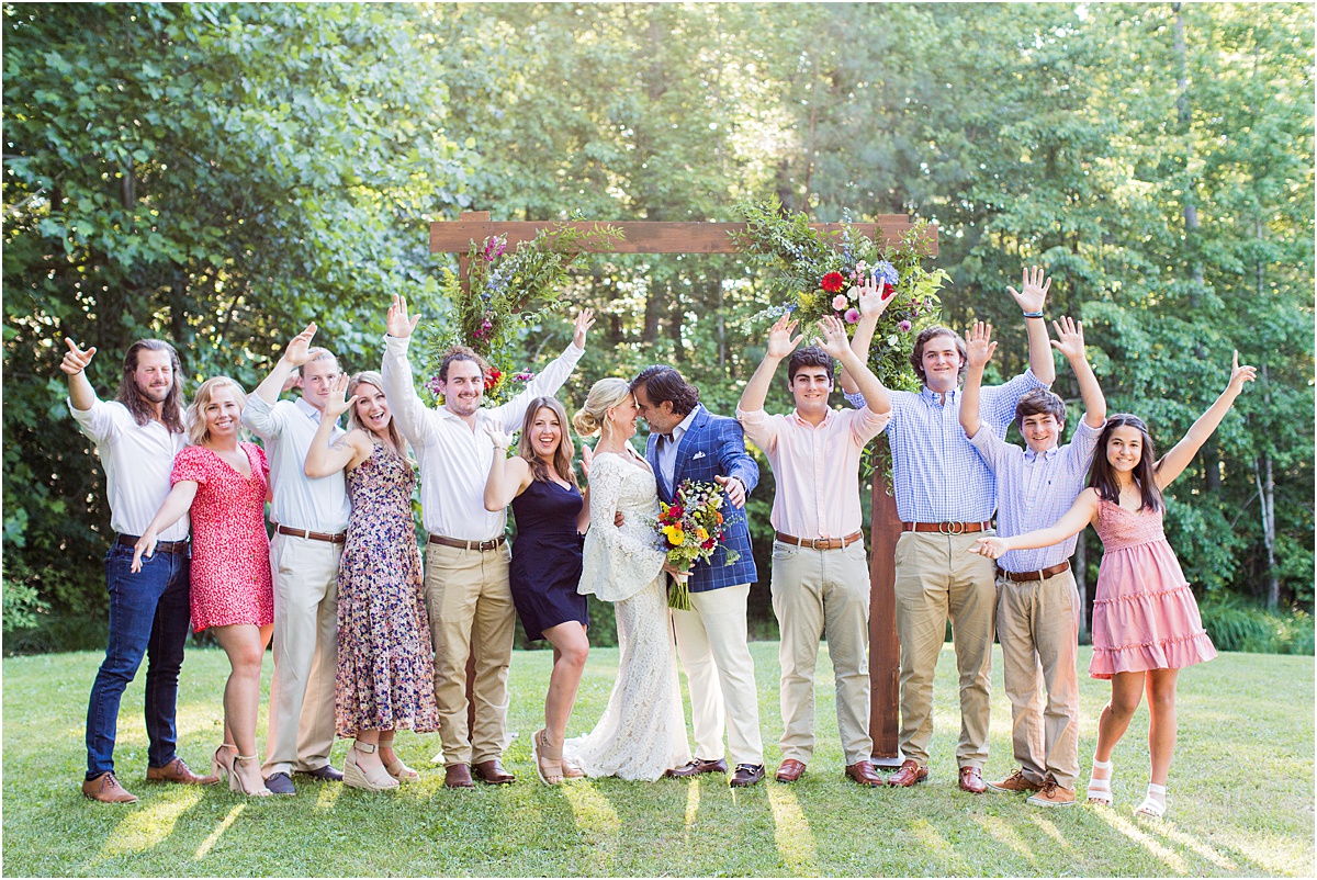 Backyard Powhatan Wedding | Christy + Carlisle ...