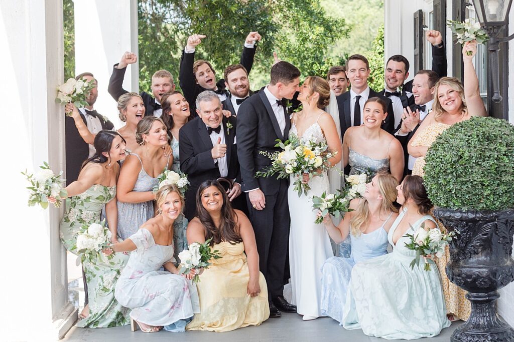 Hollyfield Manor Wedding Photographer bridal party