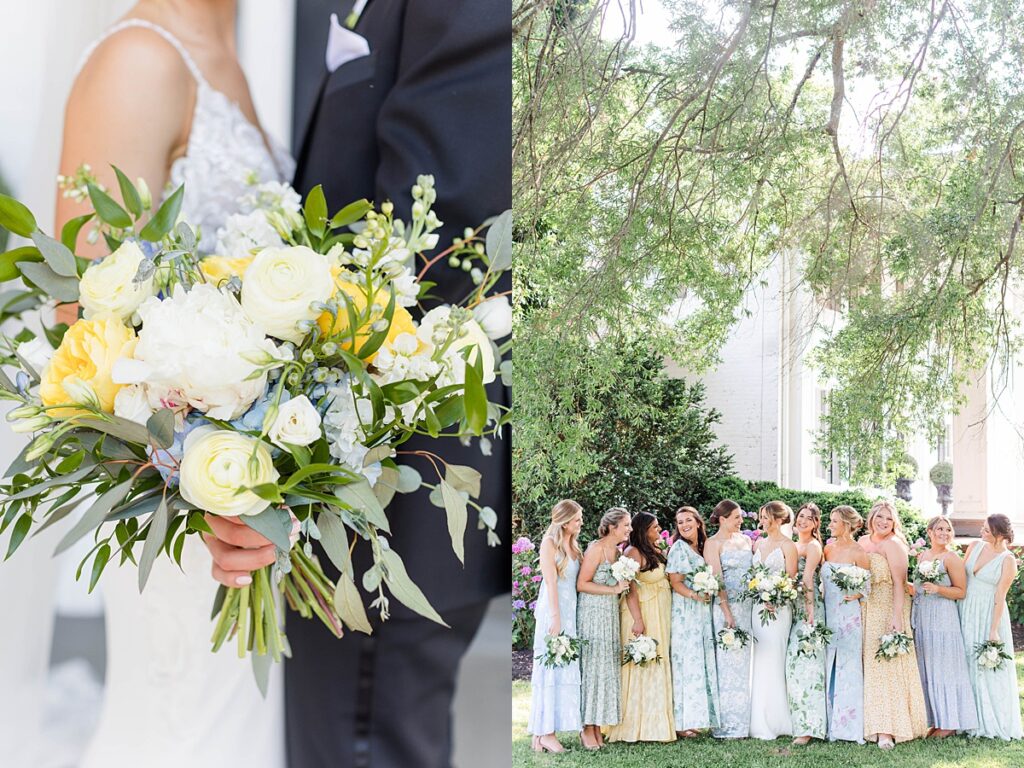 Hollyfield Manor Wedding Photographer bridesmaids