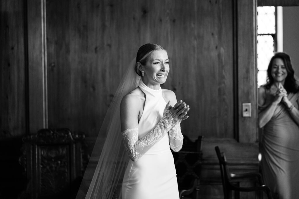 Fall wedding at Branch Museum in Richmond, Virginia.
