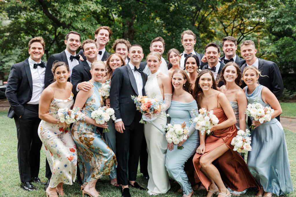 Fall wedding at Branch Museum in Richmond, Virginia.