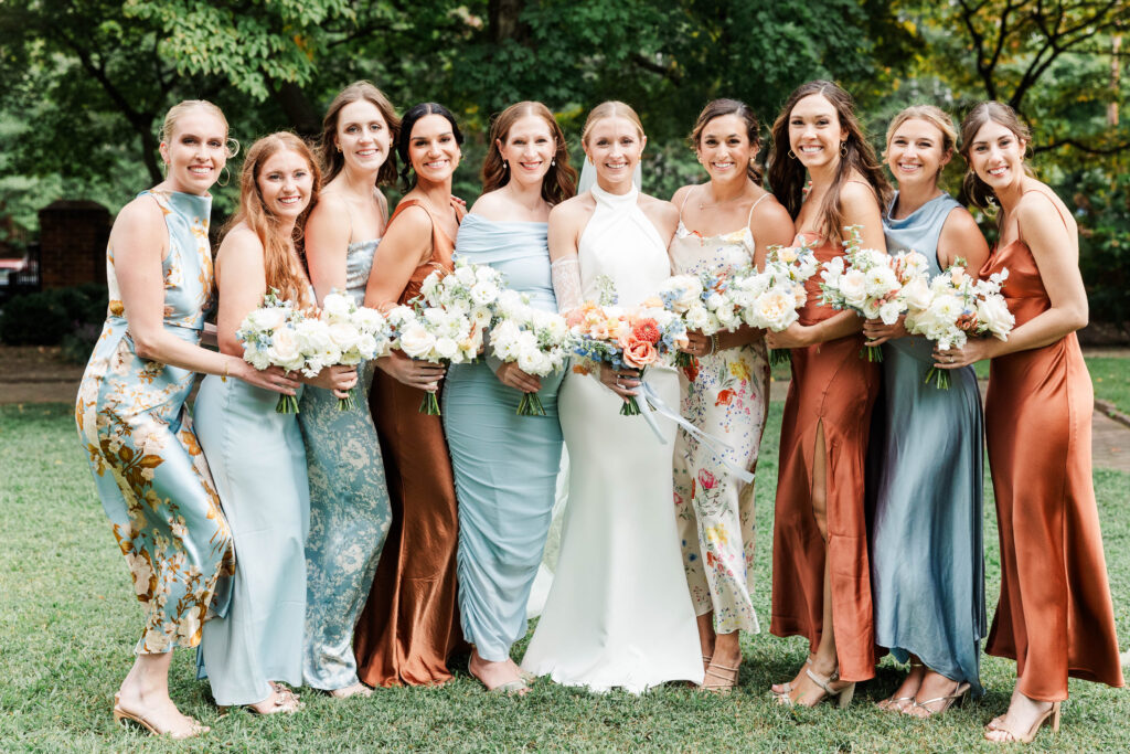 Fall wedding at Branch Museum in Richmond, Virginia.