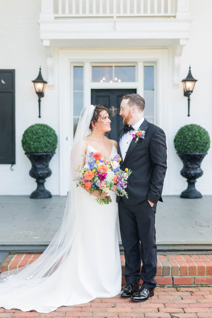 Fall Hollyfield Manor wedding