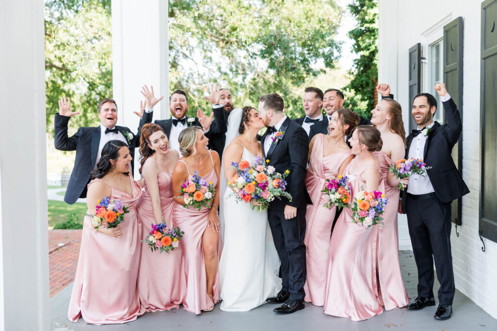 Fall Hollyfield Manor wedding