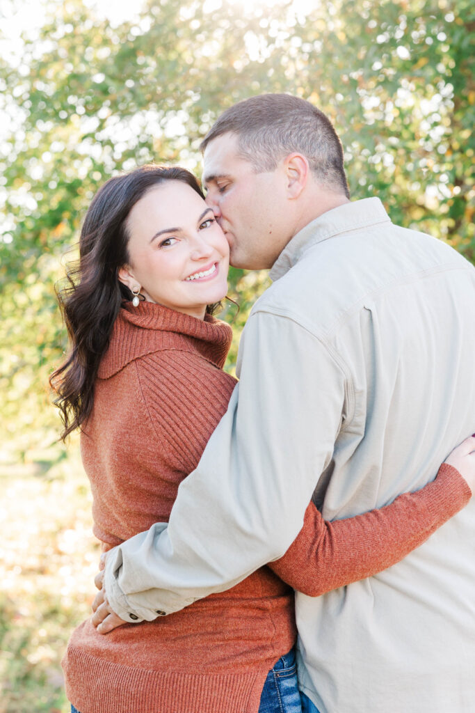 Richmond Fall family farm 
 engagement photos