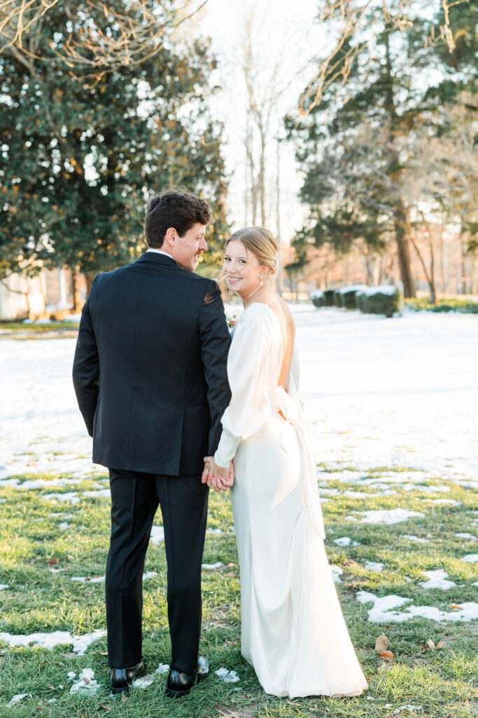 Winter Seven Springs wedding