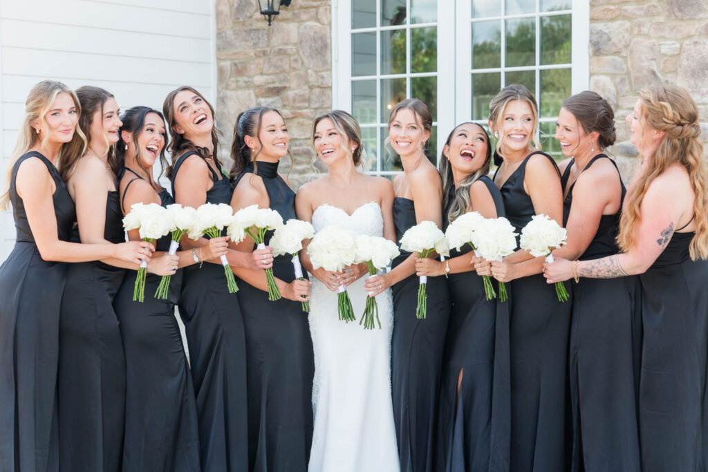 Bridesmaids at Burlington Weddings and Events
