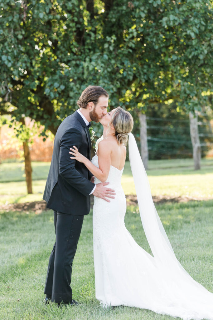 Just married at Burlington Weddings and Events