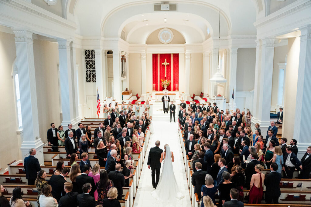 Country Club of Virginia Wedding ceremony
