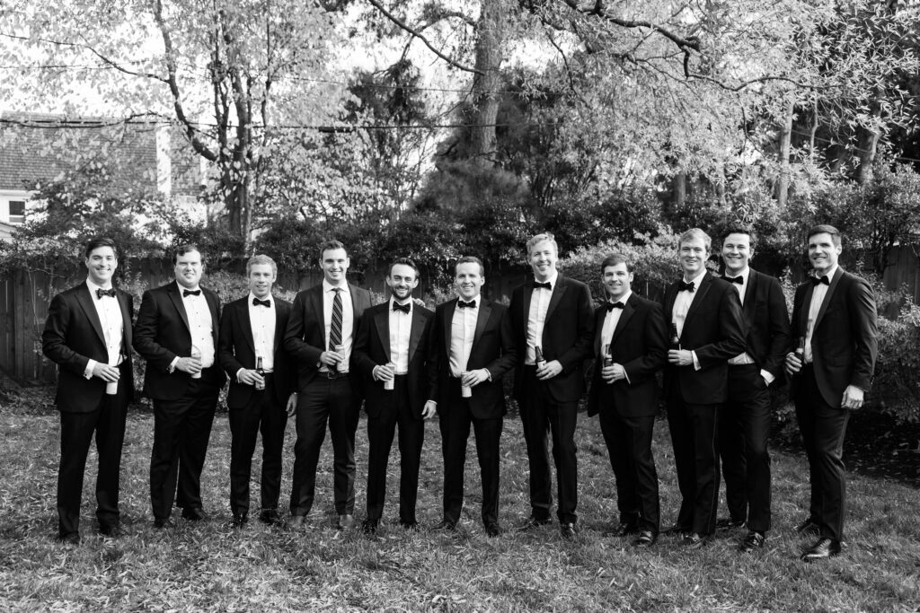 Country Club of Virginia Wedding groomsmen