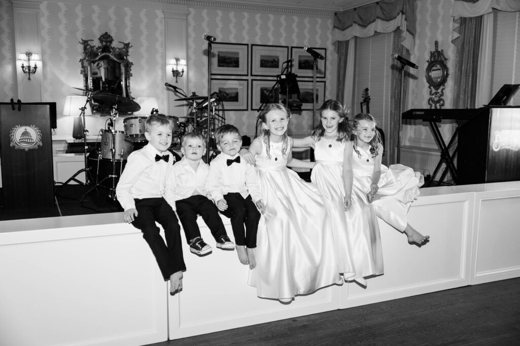 Country Club of Virginia Wedding kids