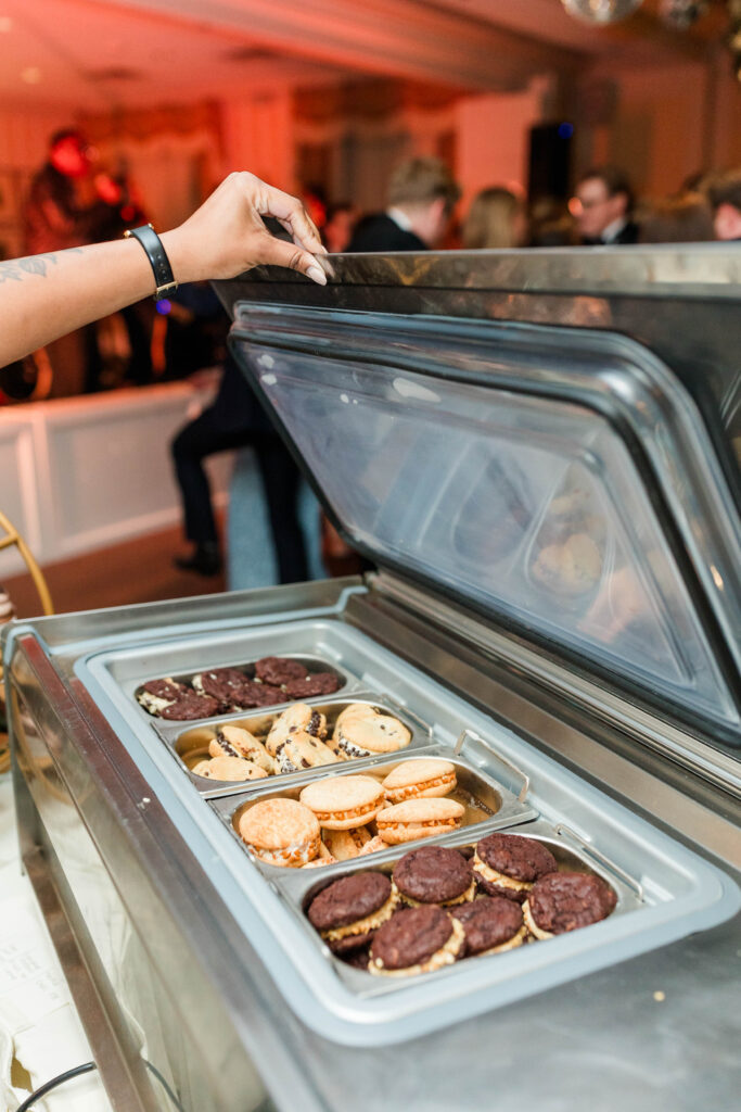 Country Club of Virginia Wedding dessert