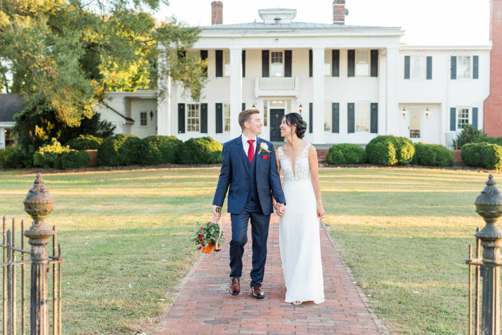 Fall Hollyfield Manor Wedding