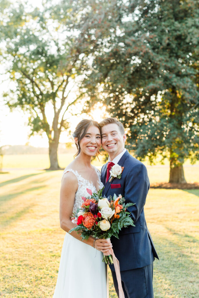 Fall Hollyfield Manor Wedding