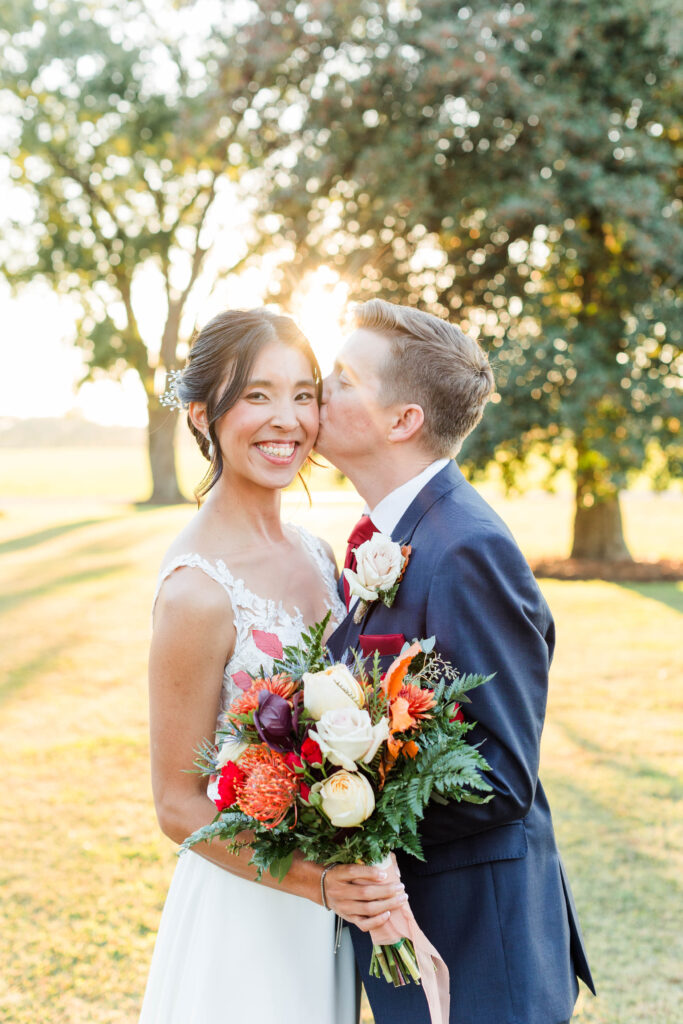 Fall Hollyfield Manor Wedding