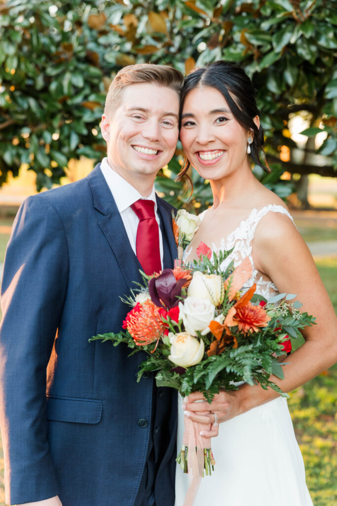 Fall Hollyfield Manor Wedding