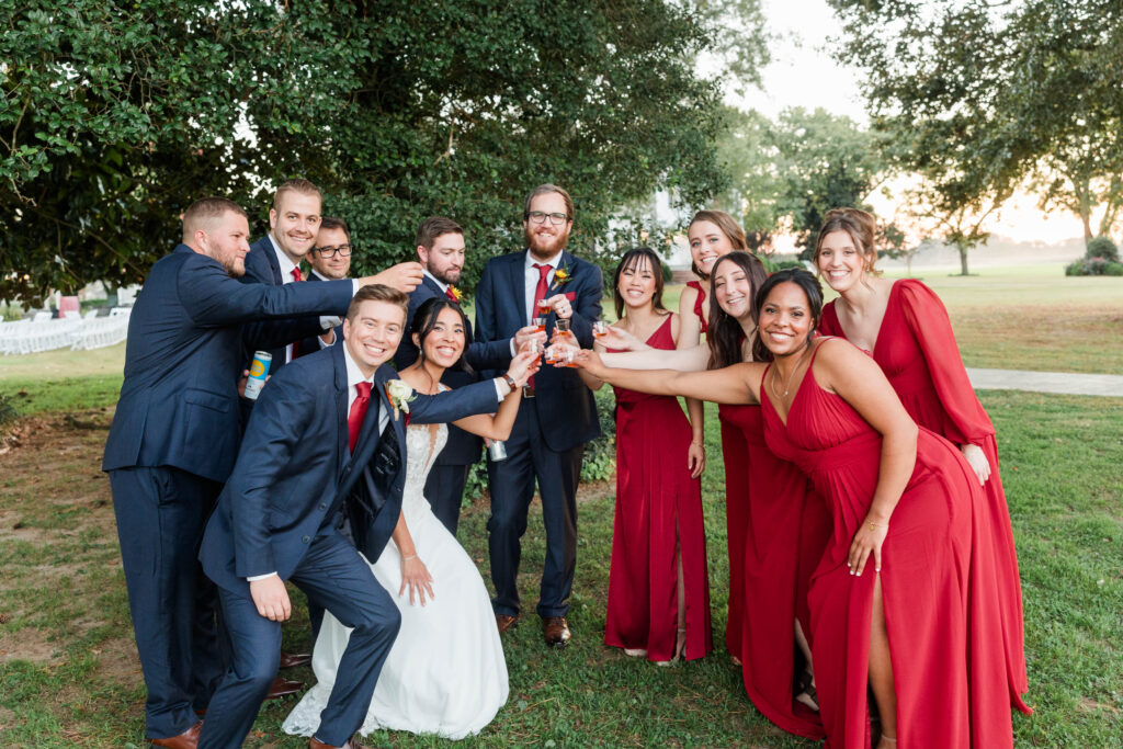 Fall Hollyfield Manor Wedding