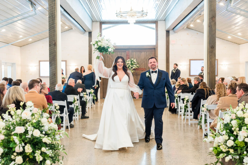 Outlook at Saddle Ridge wedding ceremony 