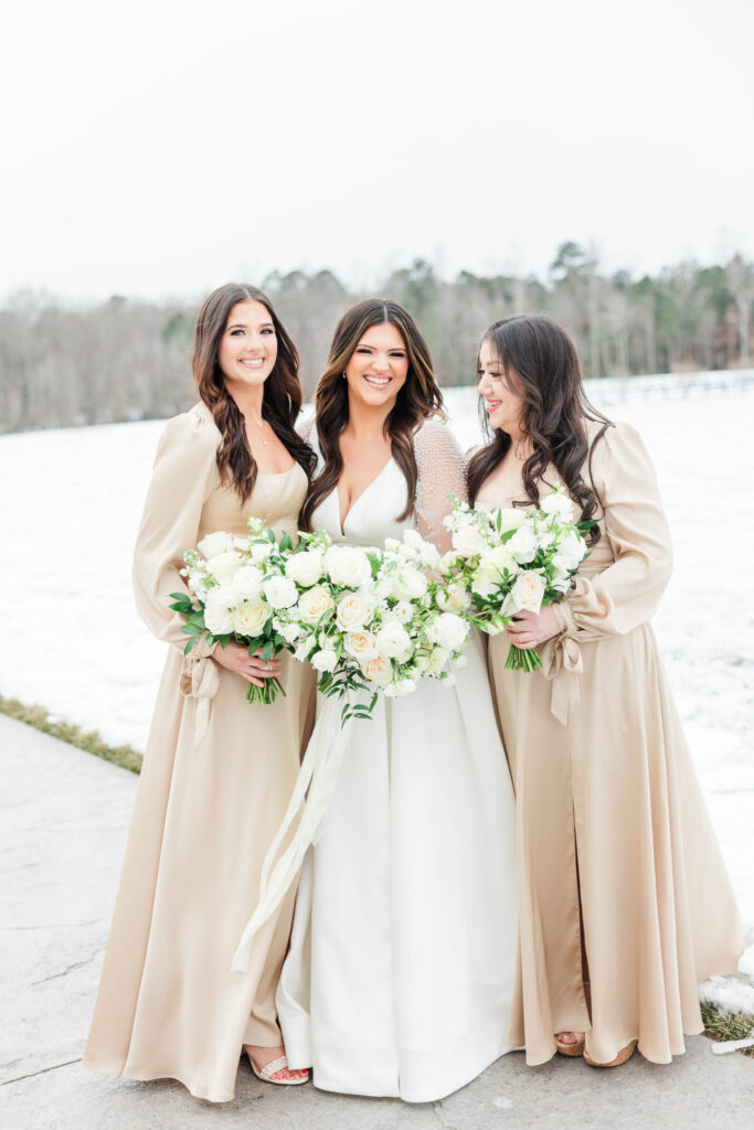 Outlook at Saddle Ridge wedding bridesmaids