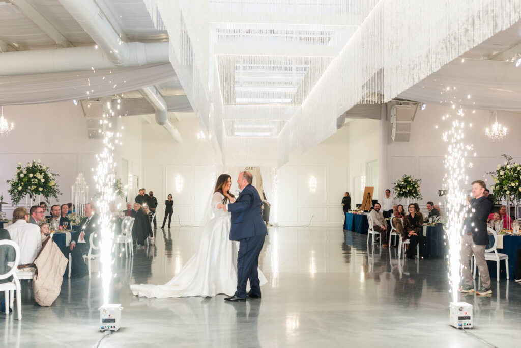 Outlook at Saddle Ridge wedding father daughter dance